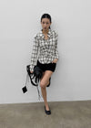 Tread wool shorts