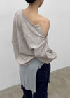 [MADE] Rouen Button Loose Fit Knit