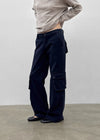 [MADE] Tohen Low-Waist Cotton Cargo Pants