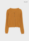 Divier Ribbed Wool Knit Cardigan