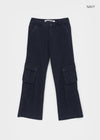 [MADE] Tohen Low-Waist Cotton Cargo Pants