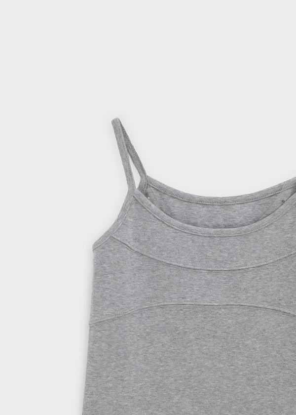 Vaginal cutout round neck sleeveless