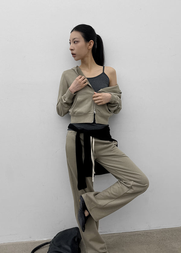 [MADE] Bound Two-Way Zip-Up Hoodie (Available as a