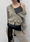 [MADE] Bound Two-Way Zip-Up Hoodie (Available as a