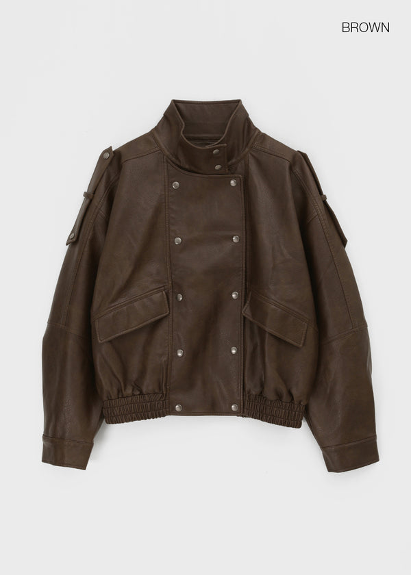 [MADE] Keslo Double Leather Jumper