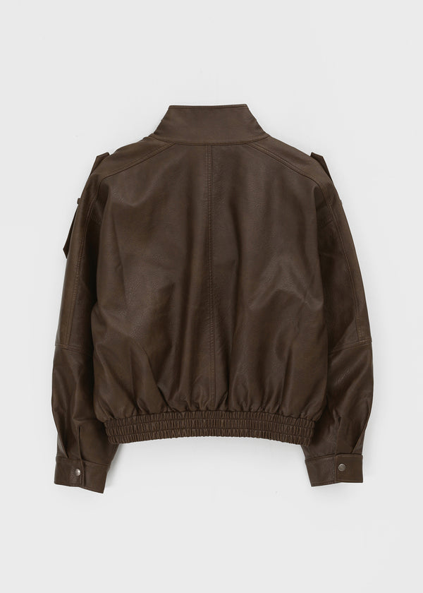 [MADE] Keslo Double Leather Jumper