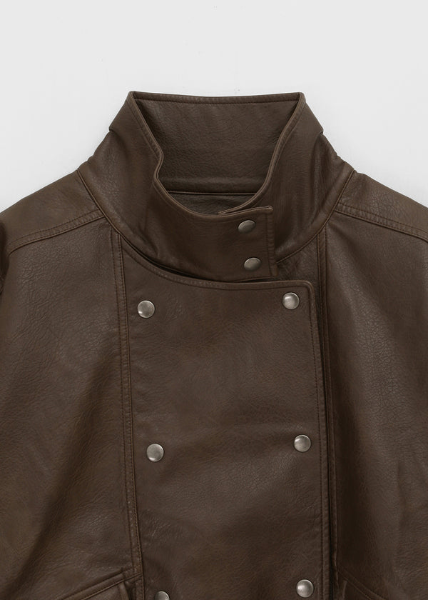 [MADE] Keslo Double Leather Jumper