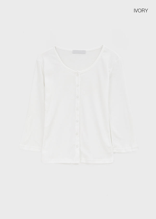 Defy Roll-up 3/4 Sleeve Cardigan