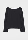 [MADE] Jenich Slub Boat Neck Long Sleeve Tee