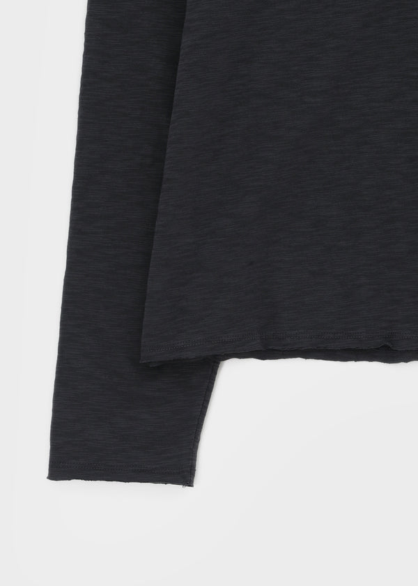 [MADE] Jenich Slub Boat Neck Long Sleeve Tee