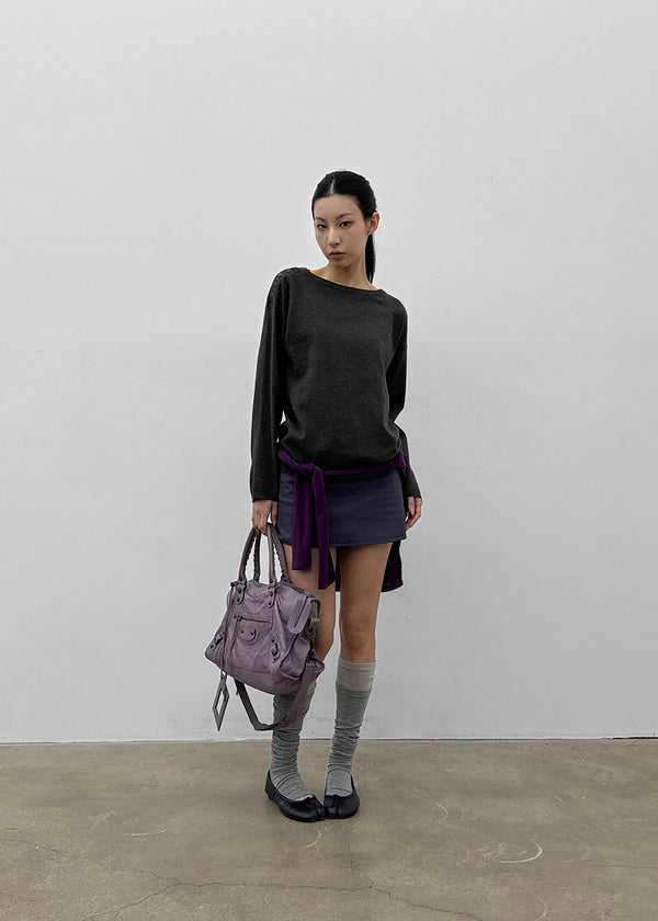 [MADE] Rouen Button Loose Fit Knit