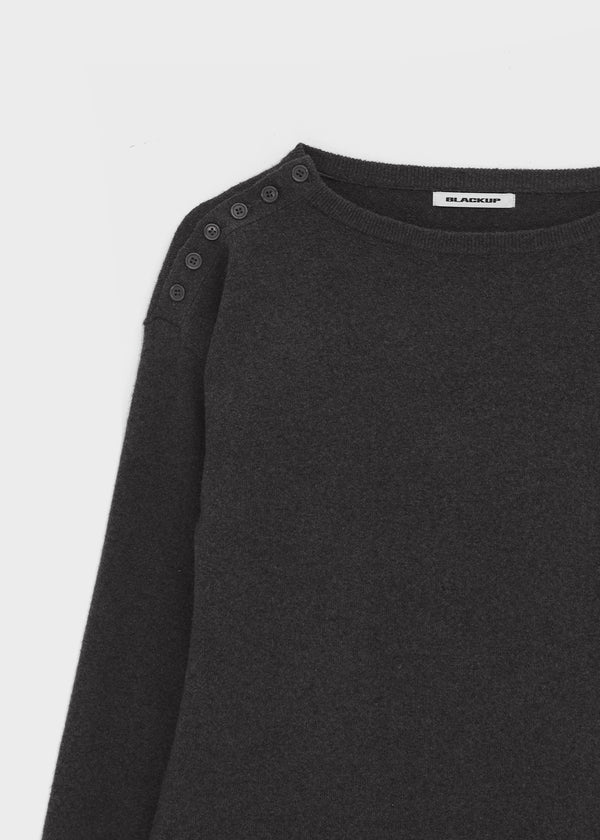 [MADE] Rouen Button Loose Fit Knit