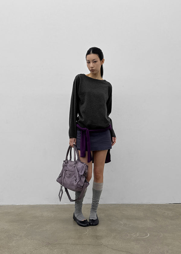 Bly Low-waisted Mini Skirt Pants