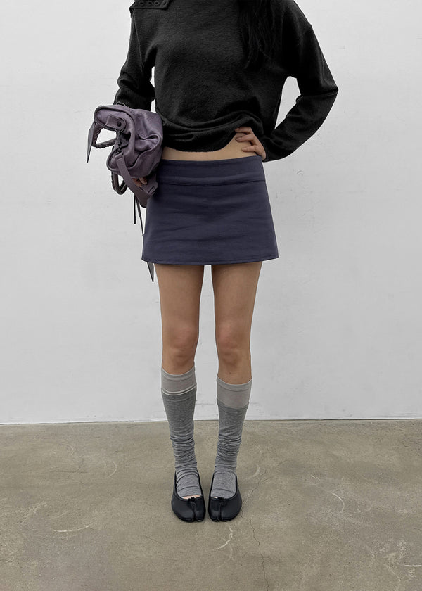 Bly Low-waisted Mini Skirt Pants