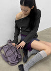 Bly Low-waisted Mini Skirt Pants