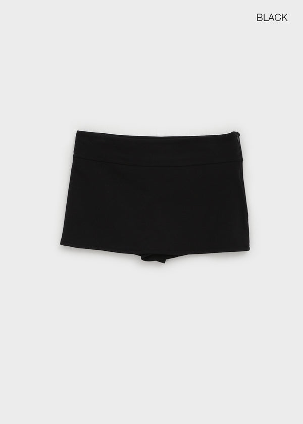 Bly Low-waisted Mini Skirt Pants