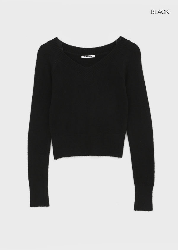 [MADE] Ruby Woo Wool V-neck Knit