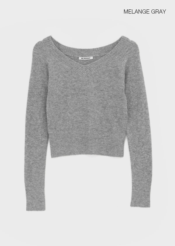 [MADE] Ruby Woo Wool V-neck Knit