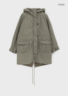 [MADE] Cro Bouclein Hooded Field Jacket