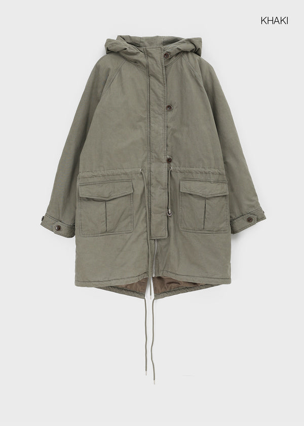 [MADE] Cro Bouclein Hooded Field Jacket