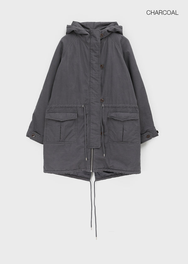 [MADE] Cro Bouclein Hooded Field Jacket