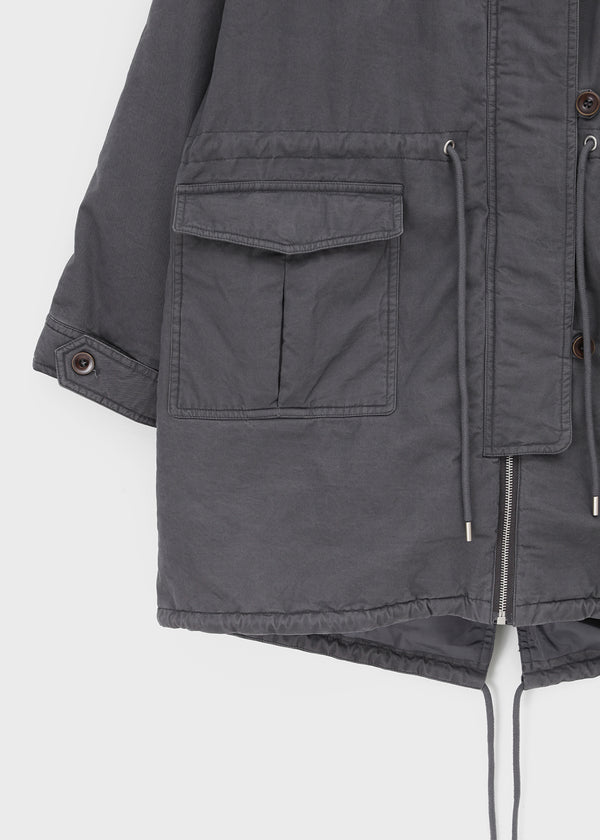 [MADE] Cro Bouclein Hooded Field Jacket