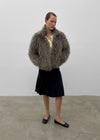 [MADE] Nanaba High-neck Fur Jacket
