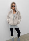 [MADE] Zeroin Fur Hooded Jumper