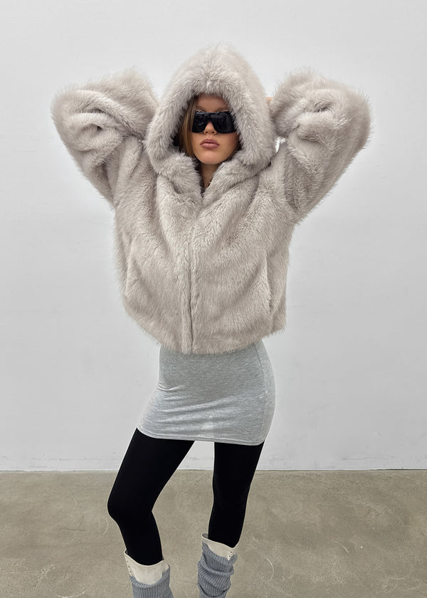 [MADE] Zeroin Fur Hooded Jumper