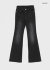 Vie low-waist bootcut denim pants