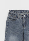 Vie low-waist bootcut denim pants