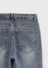 Vie low-waist bootcut denim pants