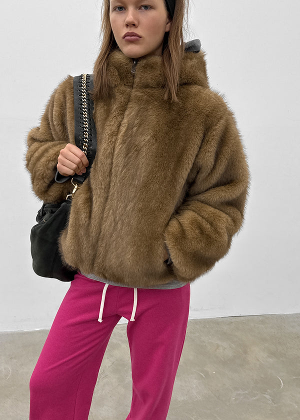 [MADE] Zeroin Fur Hooded Jumper