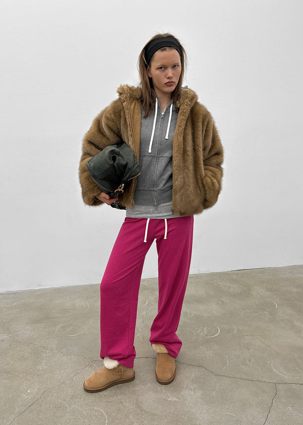 [MADE] Zeroin Fur Hooded Jumper