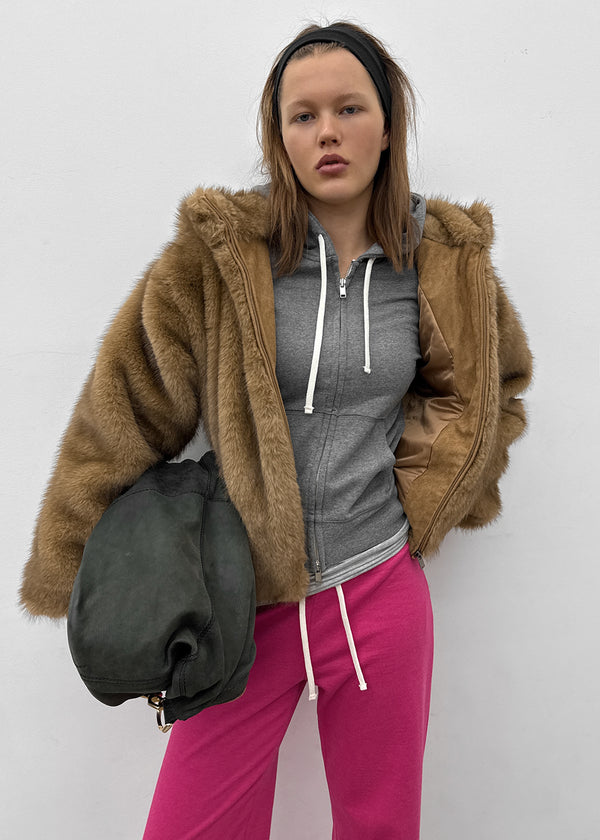 [MADE] Zeroin Fur Hooded Jumper