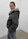 [MADE] Moher Fur Trimmed Hooded Jumper