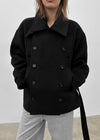 [MADE] Julien Wool Half Coat (50% Wool)