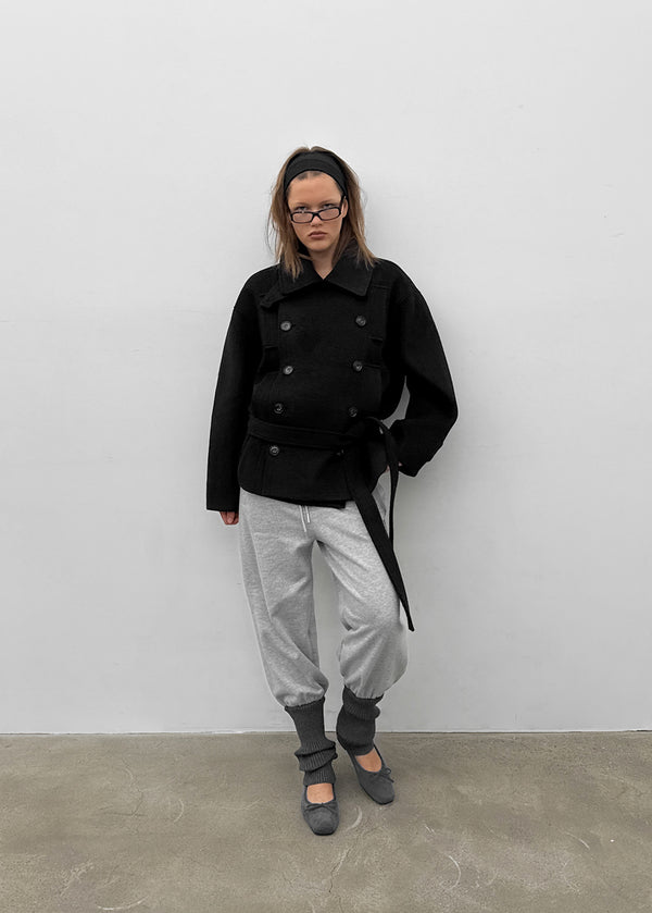 [MADE] Julien Wool Half Coat (50% Wool)