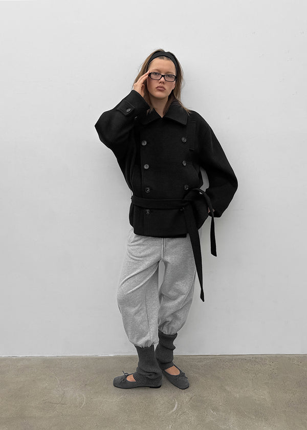 [MADE] Julien Wool Half Coat (50% Wool)