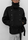[MADE] Julien Wool Half Coat (50% Wool)