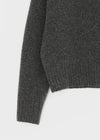 [MADE] Renoir High-Neck Knit Cardigan (34% Wool)