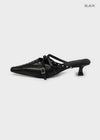 Felber studded stiletto mule heels