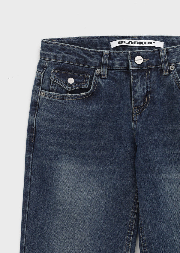 [MADE] Ruhen Low-waist Bootcut Denim Pants