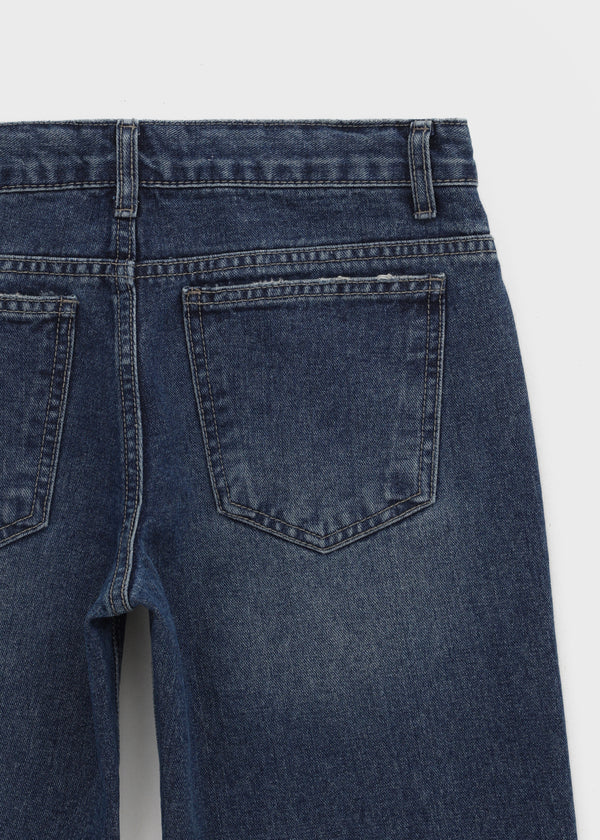 [MADE] Ruhen Low-waist Bootcut Denim Pants