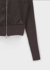 [MADE] Port Fur Collar Knit Zip-up