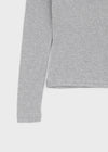 Anvil Layered Henley Neck Long Sleeve Tee