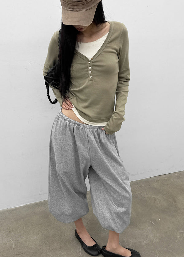 [MADE] Pinket Vintage Layered Long Sleeve Tee