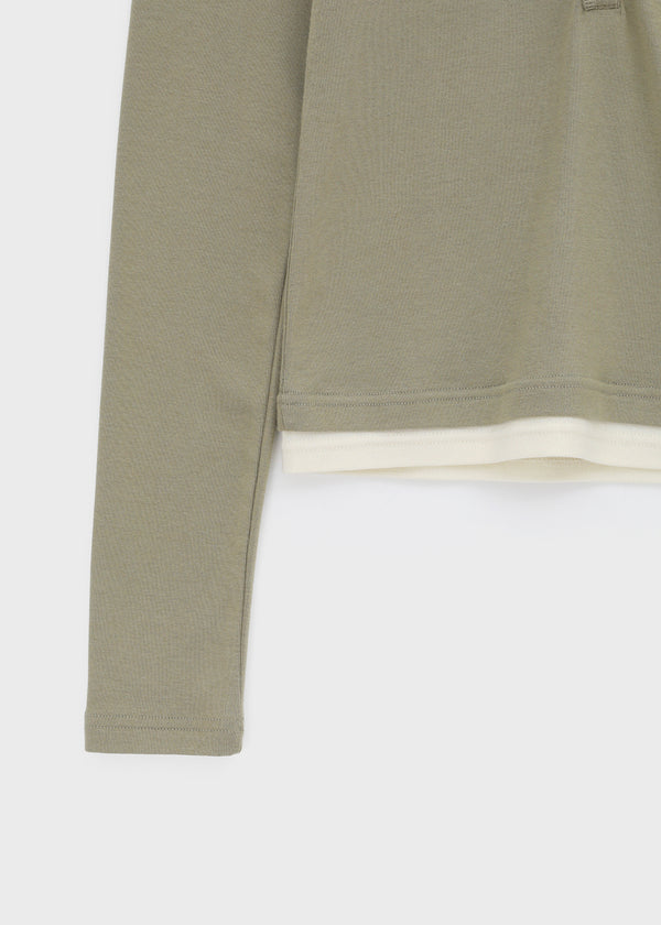 [MADE] Pinket Vintage Layered Long Sleeve Tee