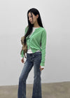 Tommy Round Knit Cardigan (60% Wool)