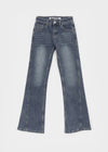 [MADE] Apricot Brushed Slim Stretch Bootcut Denim Pants